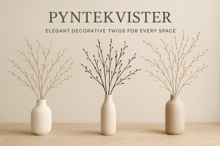 Pyntekvister: Elegant Decorative Twigs for Every Space