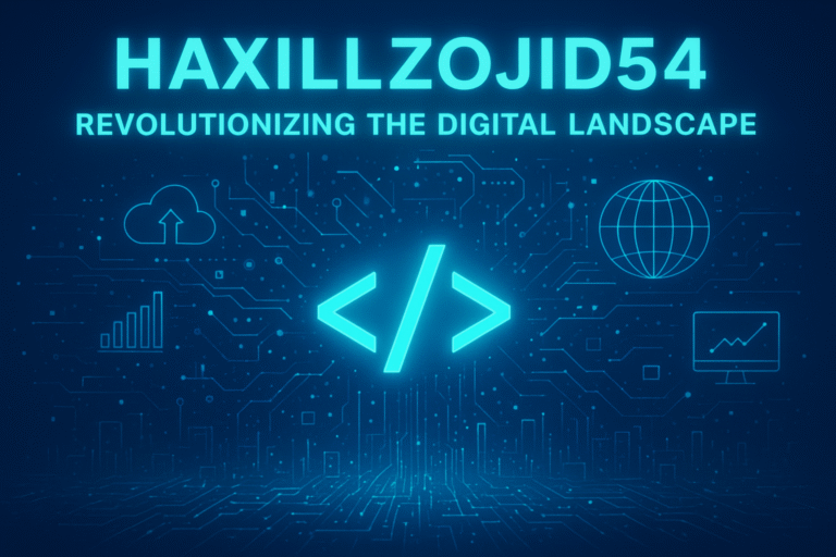 Haxillzojid54: Revolutionizing the Digital Landscape